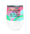 Llama Don't Like You 12oz Insulated Stainless Steel Tumbler