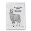 Llama Don't Like You Flour Sack Dish Towel