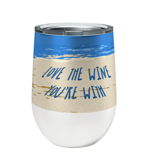 Love the Wine 12oz Stemless Insulated Stainless Steel Tumbler