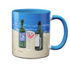 Love the Wine Blue Coffee Mug by Pithitude