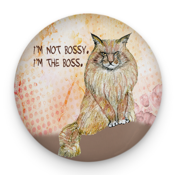 Maine Coon Bossy Cat Magnet