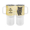 Meeting Cat 20oz Tall Insulated Stainless Steel Tumbler with Slider Lid