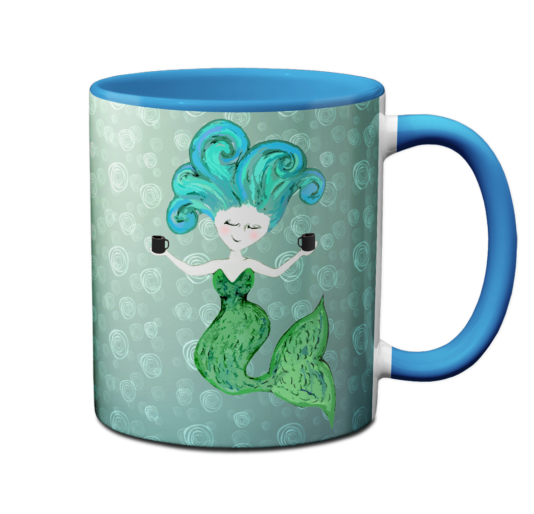 Mermaid Coffee Mug by Pithitude