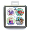 Microbiology Magnet Set 1 - Pack of 4 Magnets