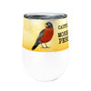 Morning Robin 12oz Stemless Insulated Stainless Steel Tumbler