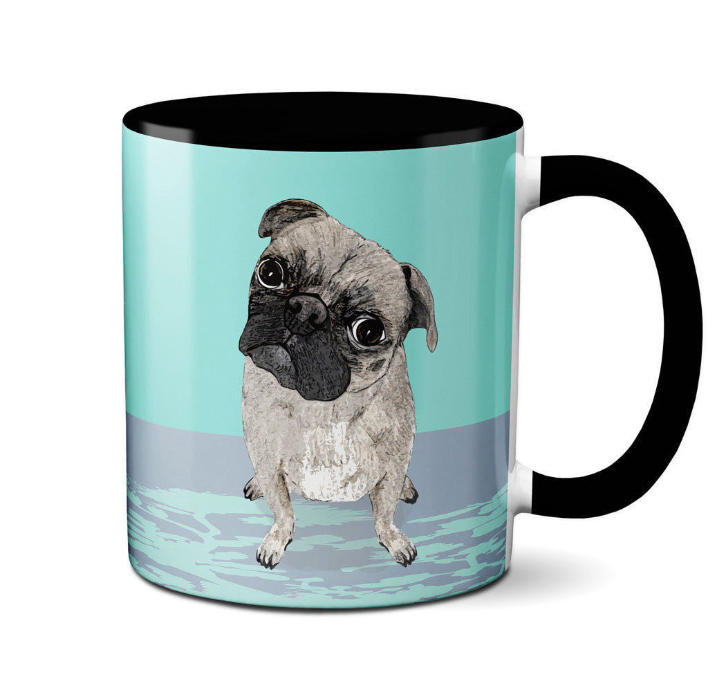 Motivated Pug Mug by Pithitude