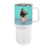 Motivated Pug 20oz Tall Insulated Stainless Steel Tumbler with Slider Lid