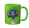 What New Hell Ostrich Emu Green Mug