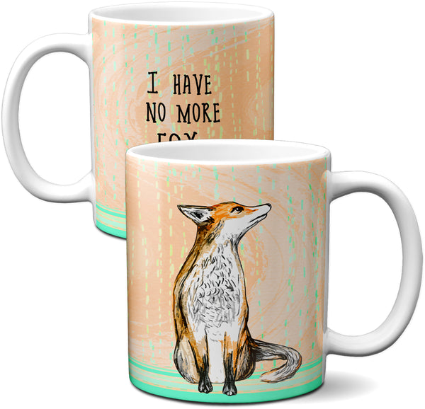 No More Fox Mug by Pithitude