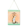 No Fox 4x5" Mini-Sign