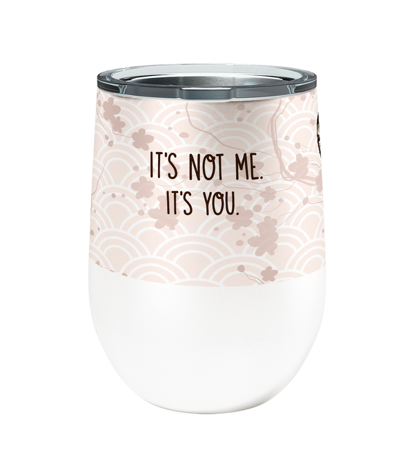 Not Me Owl 12oz Stemless Insulated Stainless Steel Tumbler