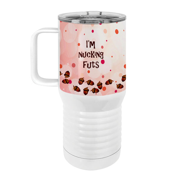 Nucking Futs Squirrel 20oz Tall Insulated Stainless Steel Tumbler with Slider Lid