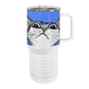 Peeking Cat 20oz Tall Insulated Stainless Steel Tumbler with Slider Lid
