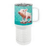 Piggy Skate 20oz Tall Insulated Stainless Steel Tumbler with Slider Lid