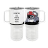 Pirate Cat 20oz Tall Insulated Stainless Steel Tumbler with Slider Lid