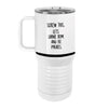 Pirate Dog 20oz Tall Insulated Stainless Steel Tumbler with Slider Lid