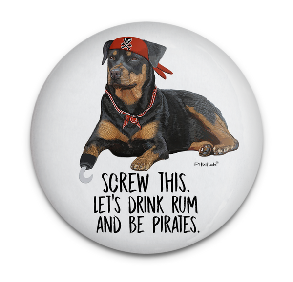 Pirate Dog Magnet