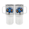 Pithitude Emu 20oz Tall Insulated Stainless Steel Tumbler with Slider Lid