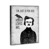 Edgar Allan Poe Boy 8x10 Wood Block Print