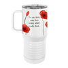 Poppy Think 20oz Tall Insulated Stainless Steel Tumbler with Slider Lid