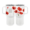 Poppy Think 20oz Tall Insulated Stainless Steel Tumbler with Slider Lid