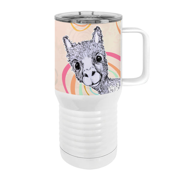 Pretty Alpaca 20oz Tall Insulated Stainless Steel Tumbler with Slider Lid