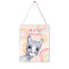 Pretty Alpaca 4x5" Mini-Sign