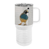 Quail Covey 20oz Tall Insulated Stainless Steel Tumbler with Slider Lid