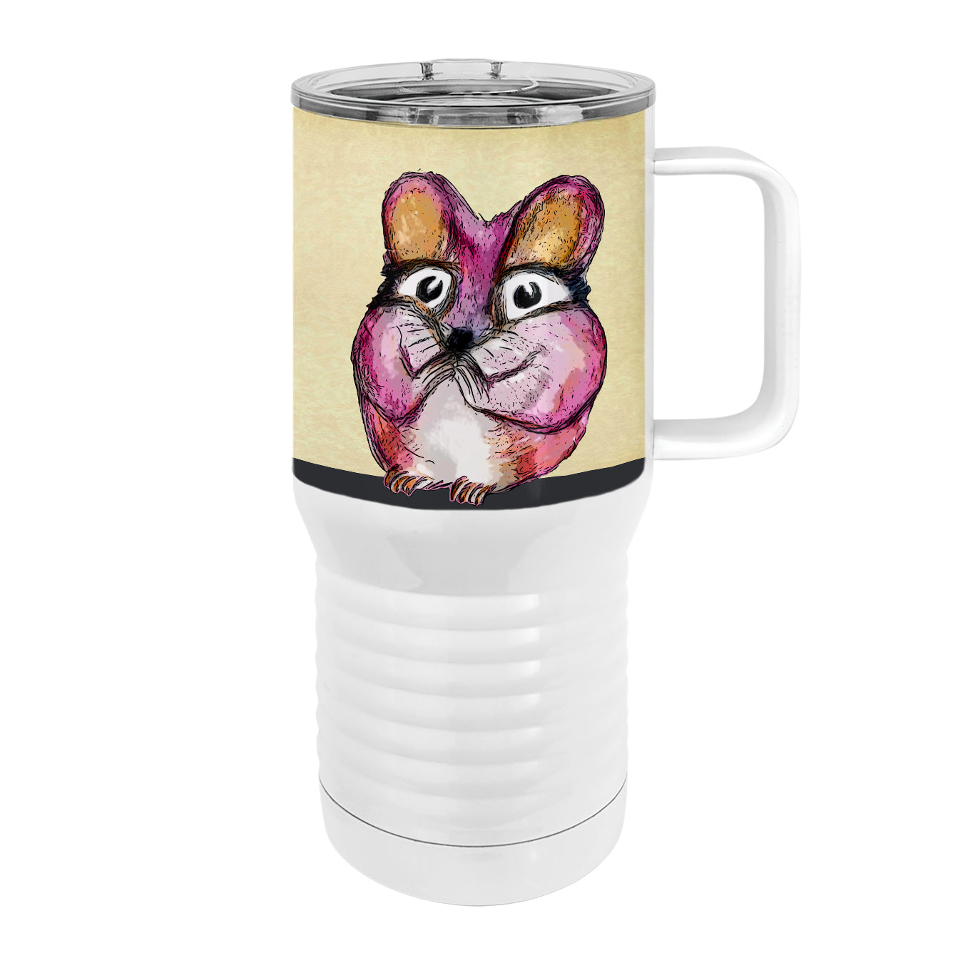 Queso Mouse 20oz Tall Insulated Stainless Steel Tumbler with Slider Lid