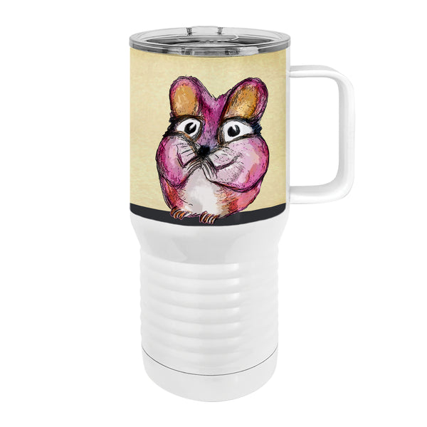 Queso Mouse 20oz Tall Insulated Stainless Steel Tumbler with Slider Lid