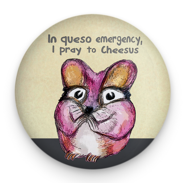 Queso Mouse Magnet