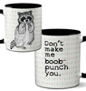 Racoon Boob Punch Mug by Pithitude