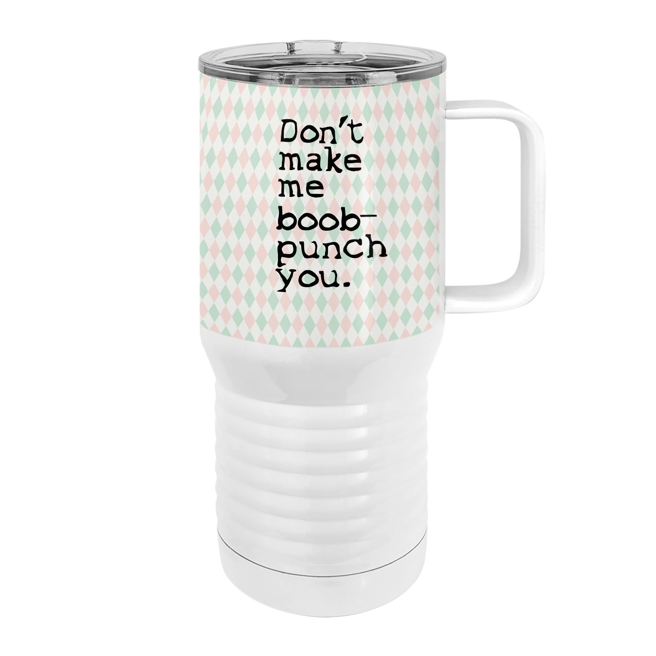 Racoon Boob Punch 20oz Tall Insulated Stainless Steel Tumbler with Slider Lid
