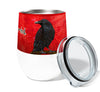 Raven Nevermind 12oz Stemless Insulated Stainless Steel Tumbler