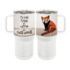 Red Panda Best Friends 20oz Tall Insulated Stainless Steel Tumbler with Slider Lid