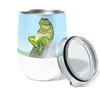 Retired Frog 12oz Stemless Insulated Stainless Steel Tumbler
