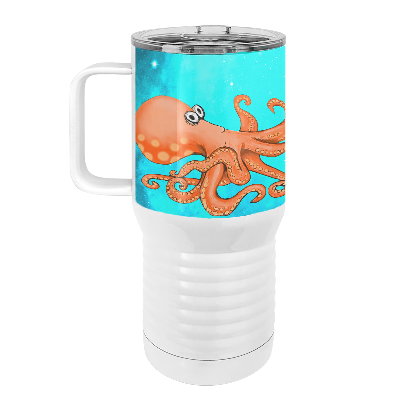 Salty Octopus 20oz Tall Insulated Stainless Steel Tumbler with Slider Lid