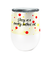 Sassy Cat 12oz Stemless Insulated Stainless Steel Tumbler