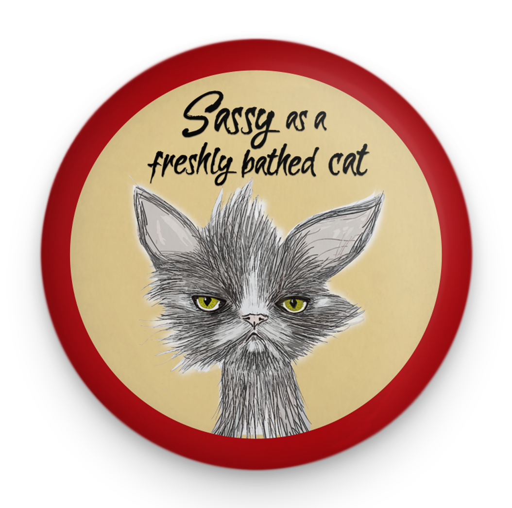 Sassy Cat Magnet