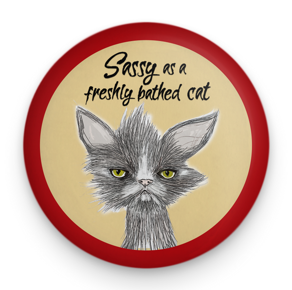 Sassy Cat Magnet