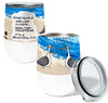 Seagull Clouds 12oz Stemless Insulated Stainless Steel Tumbler