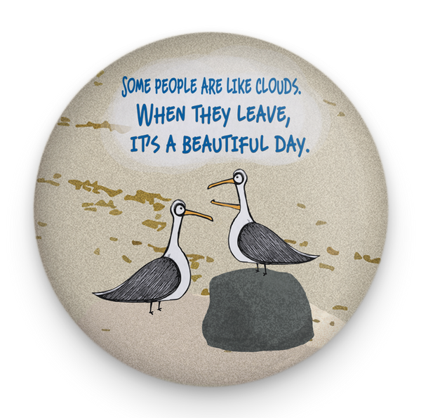 Seagull Clouds Magnet