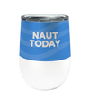 Seahorse Naut 12oz Stemless Insulated Stainless Steel Tumbler