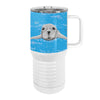 Seal Mermaid 20oz Tall Insulated Stainless Steel Tumbler with Slider Lid