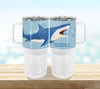 Shark Underestimate 20oz Tall Insulated Stainless Steel Tumbler with Slider Lid