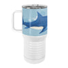 Shark Underestimate 20oz Tall Insulated Stainless Steel Tumbler with Slider Lid