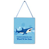 Shark Underestimate 4x5" Mini-Sign