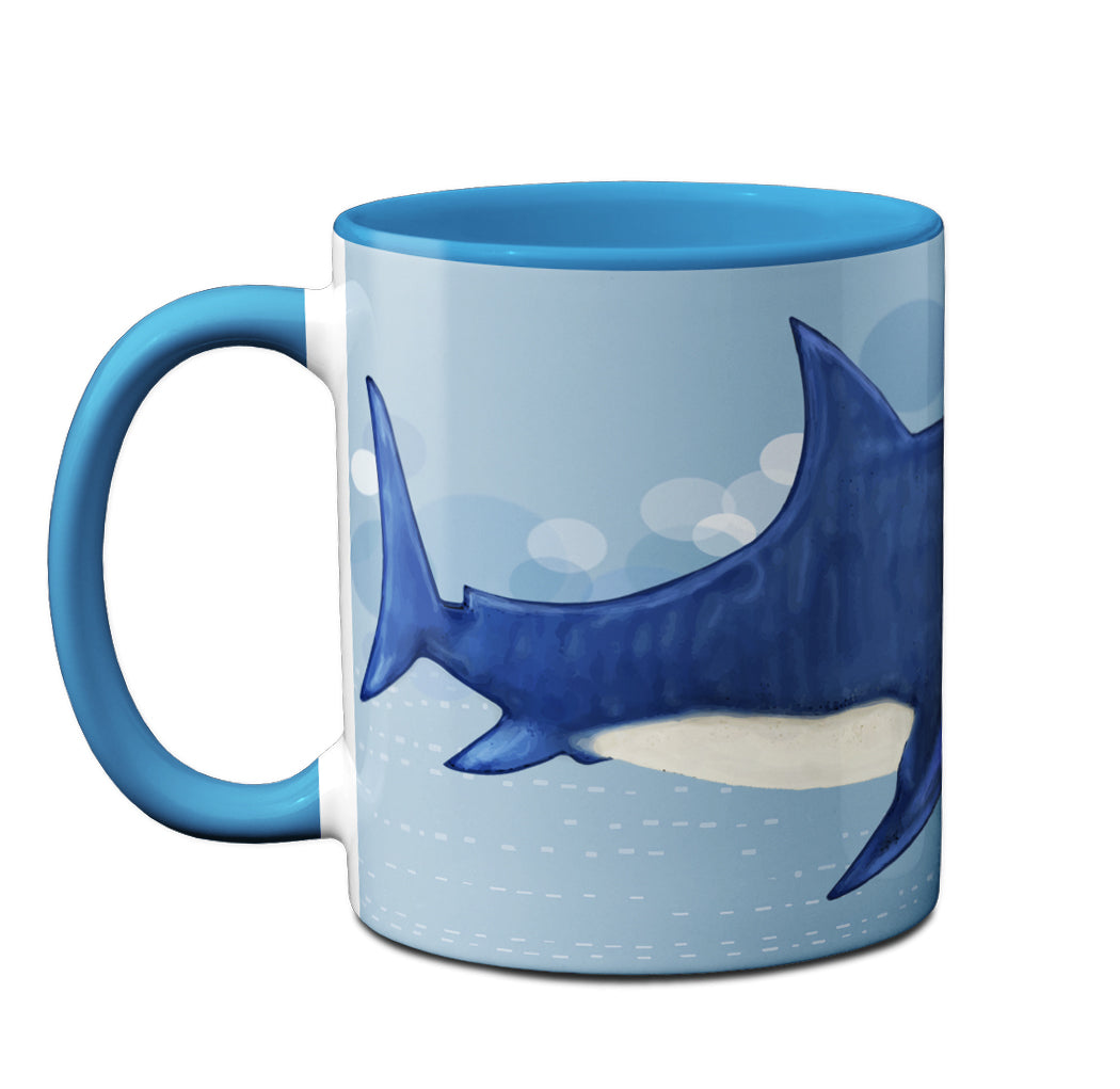 Shark Underestimate Mug