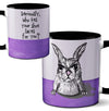 Rabbit Shoe Laces Coffee Mug by Pithitude