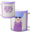 Shut Up Lady Mug by Pithitude